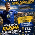 Općina Bugojno u ponedjeljak dočekuje svog reprezentativca. Pozdravimo svi Kerima Alajbegovića.